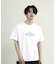 カットオフロゴプリント刺?Ｔシャツ