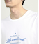 カットオフロゴプリント刺?Ｔシャツ