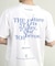 カットオフロゴプリント刺?Ｔシャツ