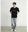 カットオフロゴプリント刺?Ｔシャツ