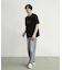 カットオフロゴプリント刺?Ｔシャツ