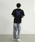 カットオフロゴプリント刺?Ｔシャツ