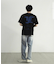 カットオフロゴプリント刺?Ｔシャツ
