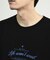 カットオフロゴプリント刺?Ｔシャツ