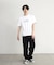 カットオフロゴプリント刺?Ｔシャツ