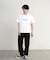 カットオフロゴプリント刺?Ｔシャツ