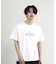 カットオフロゴプリント刺?Ｔシャツ