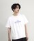 カットオフロゴプリント刺?Ｔシャツ