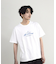 カットオフロゴプリント刺?Ｔシャツ