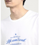 カットオフロゴプリント刺?Ｔシャツ
