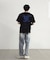 カットオフロゴプリント刺?Ｔシャツ