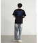 カットオフロゴプリント刺?Ｔシャツ