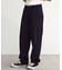 ドビーストライプタックワイドテーパードパンツ
