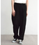 ドビーストライプタックワイドテーパードパンツ