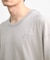古着風ピグメント切替Tシャツ