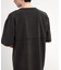 古着風ピグメント切替Tシャツ