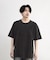 古着風ピグメント切替Tシャツ