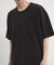 古着風ピグメント切替Tシャツ