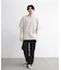 古着風ピグメント切替Tシャツ
