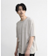 古着風ピグメント切替Tシャツ