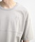 古着風ピグメント切替Tシャツ