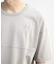 古着風ピグメント切替Tシャツ