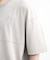 古着風ピグメント切替Tシャツ