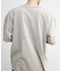 古着風ピグメント切替Tシャツ