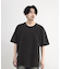 古着風ピグメント切替Tシャツ