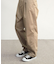T/Cツイルタックワイドテーパードパンツ
