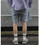 サマーコーデュロイワイドハーフパンツ