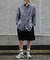 サマーコーデュロイワイドハーフパンツ