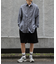 サマーコーデュロイワイドハーフパンツ