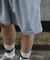 サマーコーデュロイワイドハーフパンツ
