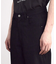 ストレッチスラブデニムルーズストレートパンツ