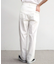 ストレッチカツラギルーズストレートパンツ