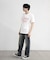 アメリカンコットンロゴプリントTシャツ