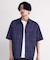 デニムライクワッシャー半袖シャツ