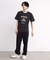 アメリカンコットンロゴプリントTシャツ