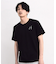 シルケットバックロゴプリントTシャツ