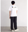 シルケットバックロゴプリントTシャツ