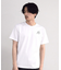シルケットバックロゴプリントTシャツ
