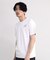 シルケットバックロゴプリントTシャツ