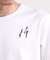 シルケットバックロゴプリントTシャツ