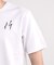 シルケットバックロゴプリントTシャツ