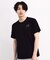 シルケットバックロゴプリントTシャツ