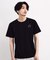 シルケットバックロゴプリントTシャツ