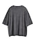 ムラ染めプリントルーズフィットTEE