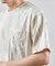 ウォッシュダメージ加工ポケットＴシャツ