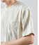 ウォッシュダメージ加工ポケットＴシャツ